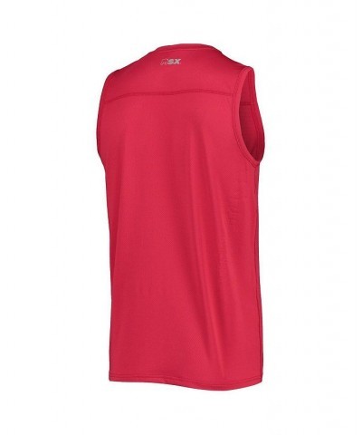 Men's Scarlet San Francisco 49ers Rebound Tank Top $27.50 T-Shirts