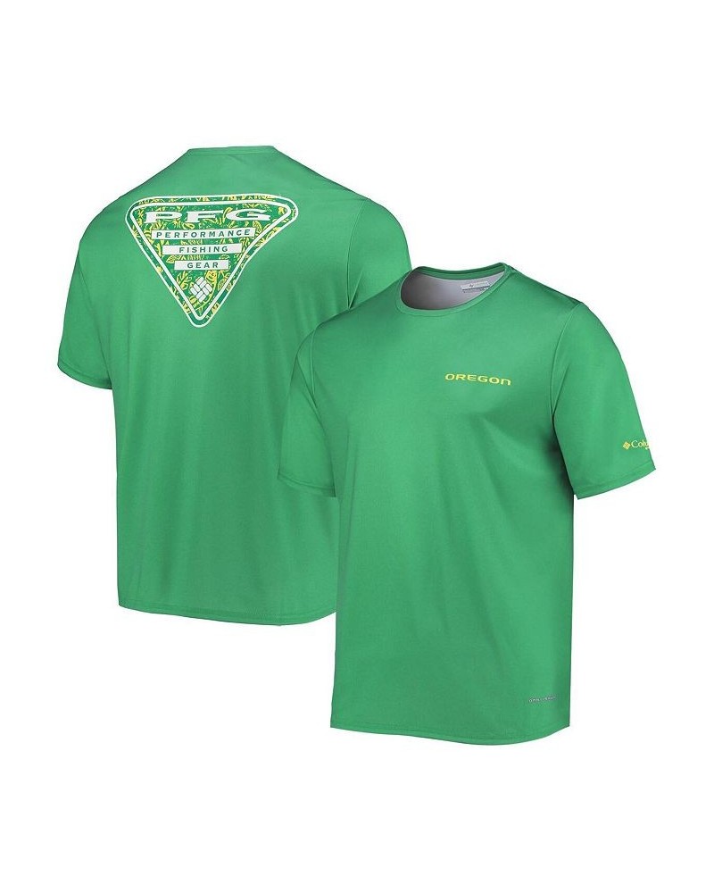 Men's Green Oregon Ducks Terminal Tackle Omni-Shade T-shirt $20.00 T-Shirts