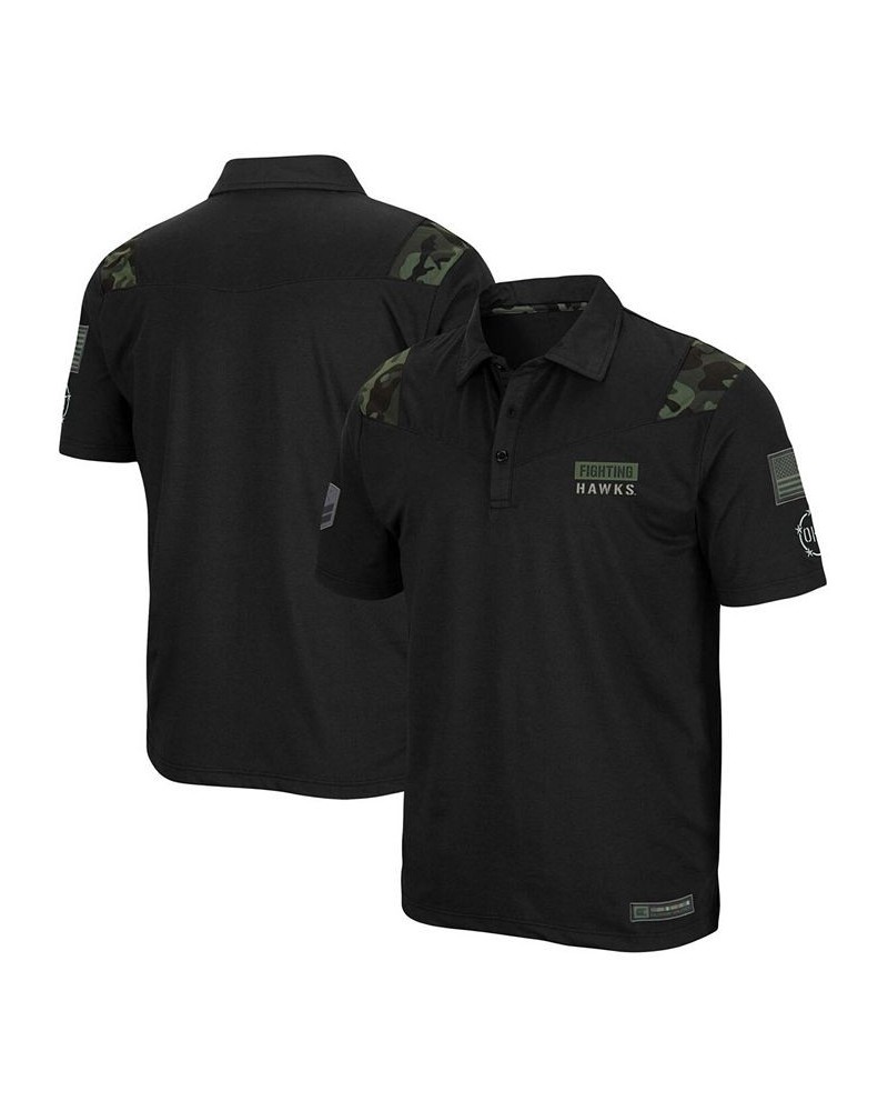 Men's Black North Dakota OHT Military Inspired Appreciation Sierra Polo $33.59 Polo Shirts