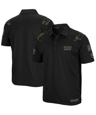 Men's Black North Dakota OHT Military Inspired Appreciation Sierra Polo $33.59 Polo Shirts