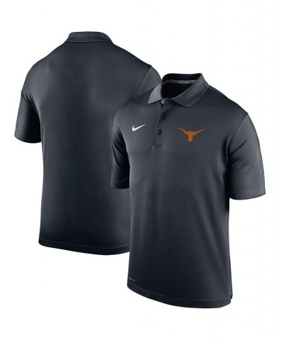 Men's Black Texas Longhorns Big and Tall Primary Logo Varsity Performance Polo Shirt $32.00 Polo Shirts