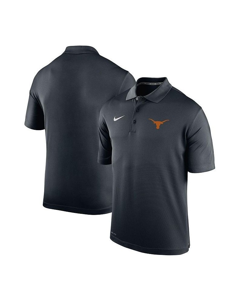 Men's Black Texas Longhorns Big and Tall Primary Logo Varsity Performance Polo Shirt $32.00 Polo Shirts