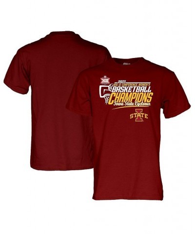 Men's Cardinal Iowa State Cyclones 2023 Big 12 Women's Basketball Conference Tournament Champions Locker Room T-shirt $18.80 ...