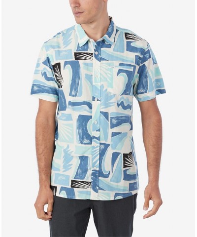 Men's Og Short Sleeve Standard Woven Shirt Multi $34.06 Shirts