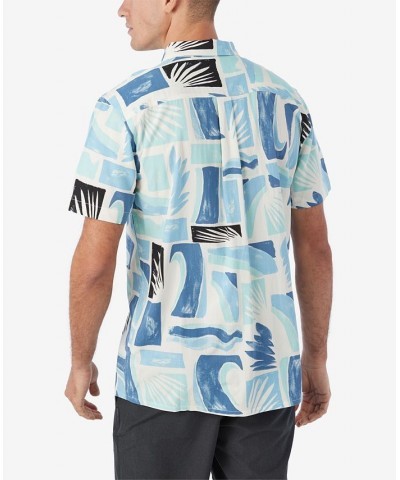 Men's Og Short Sleeve Standard Woven Shirt Multi $34.06 Shirts