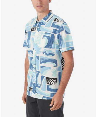 Men's Og Short Sleeve Standard Woven Shirt Multi $34.06 Shirts