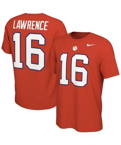 Men's Trevor Lawrence Orange Clemson Tigers Alumni Name Number T-shirt $21.19 T-Shirts