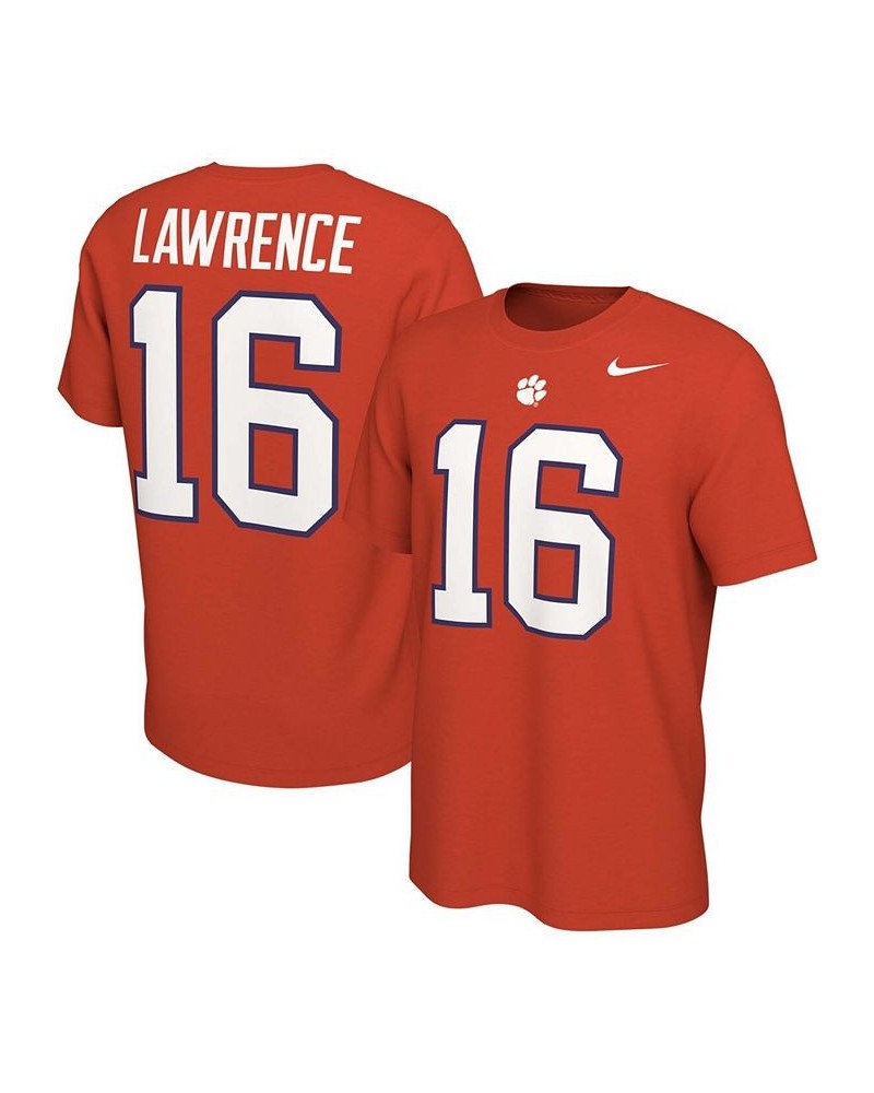 Men's Trevor Lawrence Orange Clemson Tigers Alumni Name Number T-shirt $21.19 T-Shirts