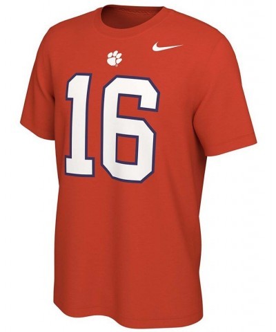 Men's Trevor Lawrence Orange Clemson Tigers Alumni Name Number T-shirt $21.19 T-Shirts