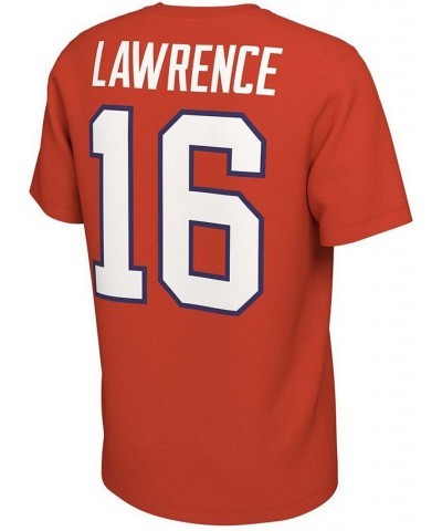 Men's Trevor Lawrence Orange Clemson Tigers Alumni Name Number T-shirt $21.19 T-Shirts