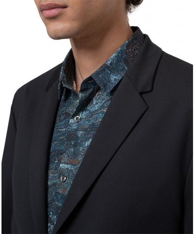 BOSS Men's Slim-Fit Performance Jacket Blue $138.72 Suits