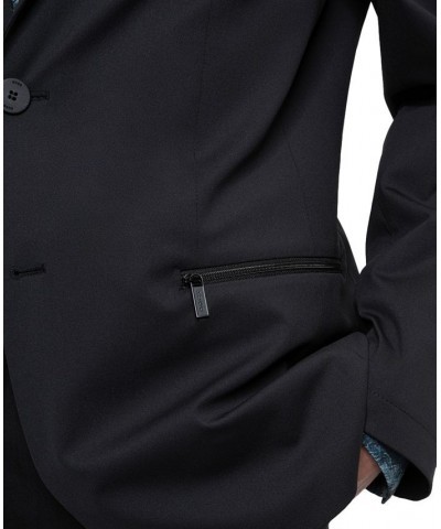 BOSS Men's Slim-Fit Performance Jacket Blue $138.72 Suits