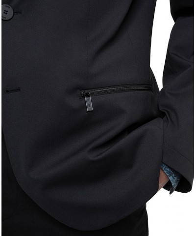 BOSS Men's Slim-Fit Performance Jacket Blue $138.72 Suits