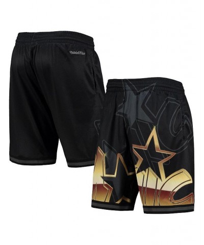 Men's Black Orlando Magic Big Face 4.0 Fashion Shorts $33.65 Shorts