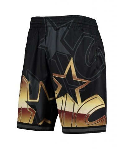 Men's Black Orlando Magic Big Face 4.0 Fashion Shorts $33.65 Shorts