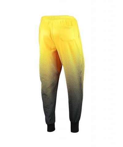 Men's Gold Pittsburgh Steelers Gradient Jogger Pants $34.40 Pants