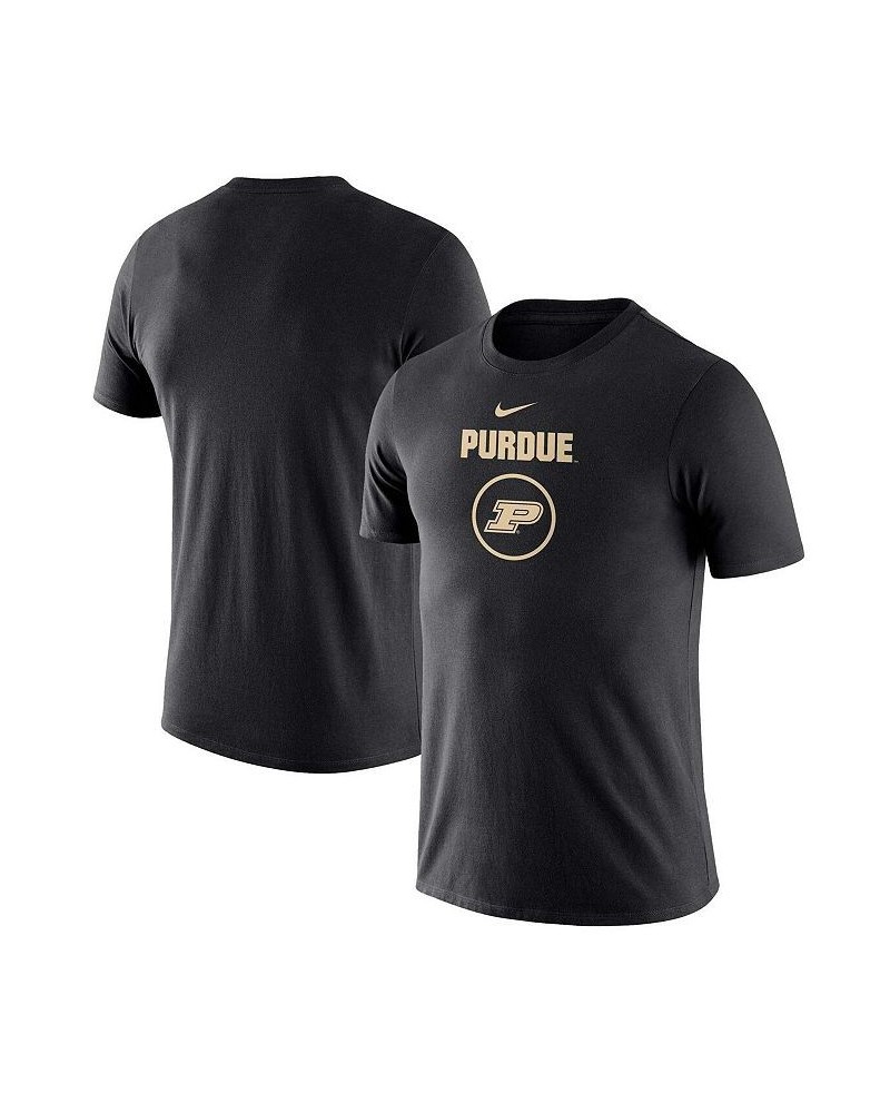 Men's Black Purdue Boilermakers Basketball Legend Logo Performance T-shirt $18.45 T-Shirts