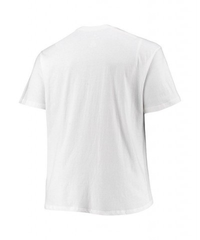 Men's Branded White Buffalo Bills Big and Tall City Pride T-shirt $19.23 T-Shirts