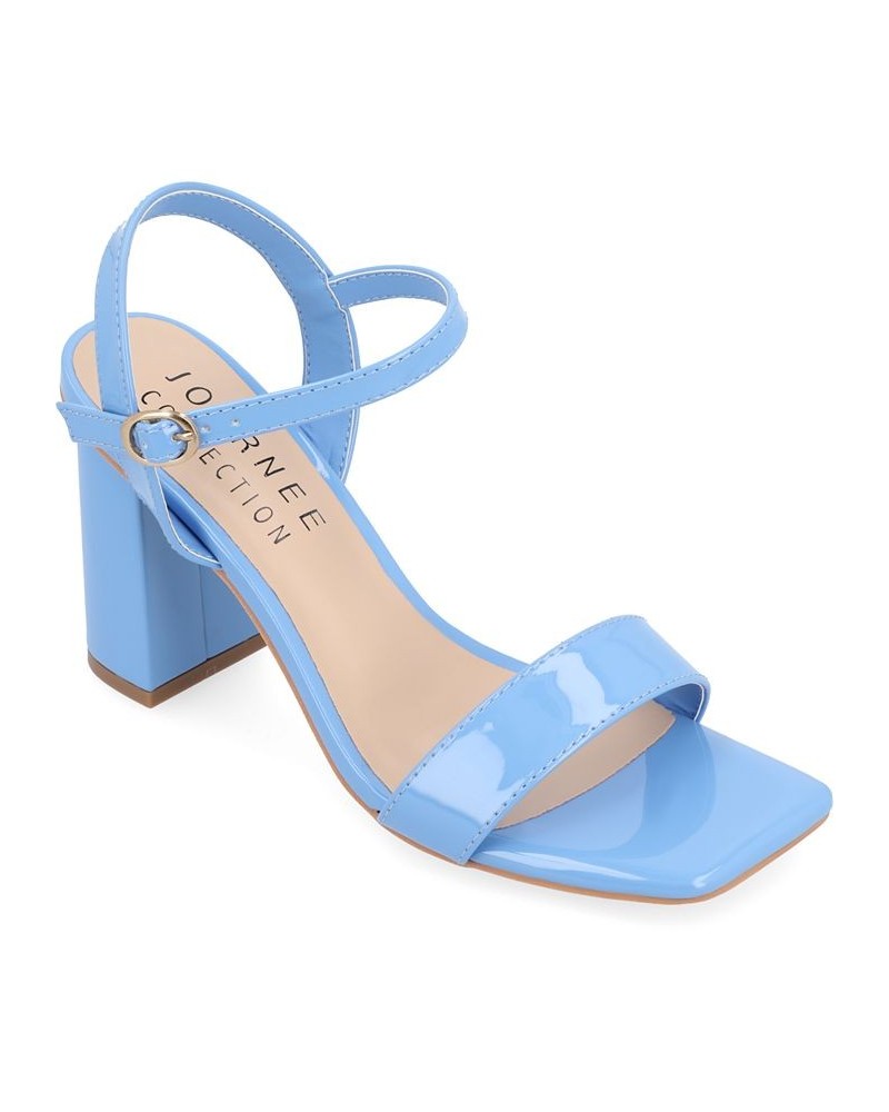 Women's Tivona Sandals Blue $43.20 Shoes