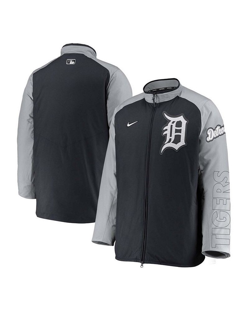 Men's Navy, Gray Detroit Tigers Authentic Collection Dugout Full-Zip Jacket $73.50 Jackets