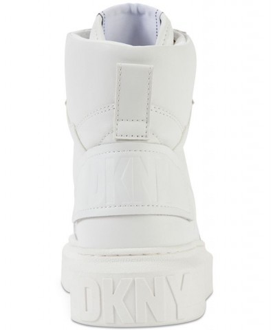 Women's Mayzi High-Top Sneakers White $45.87 Shoes