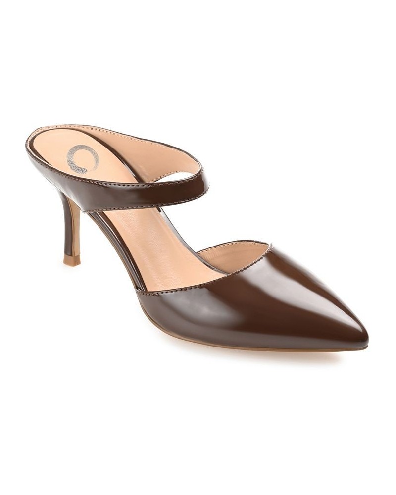 Women's Maevali Heels Patent, Brown $38.00 Shoes