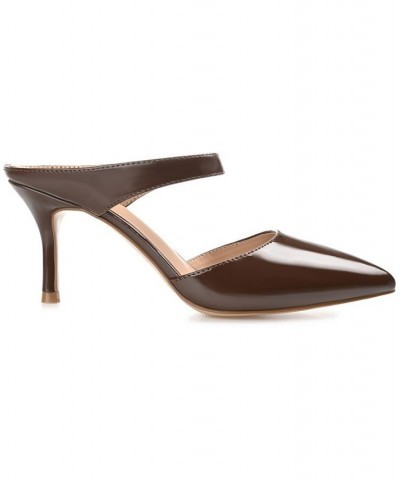 Women's Maevali Heels Patent, Brown $38.00 Shoes