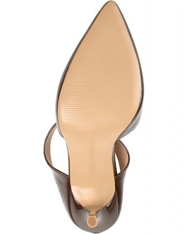 Women's Maevali Heels Patent, Brown $38.00 Shoes