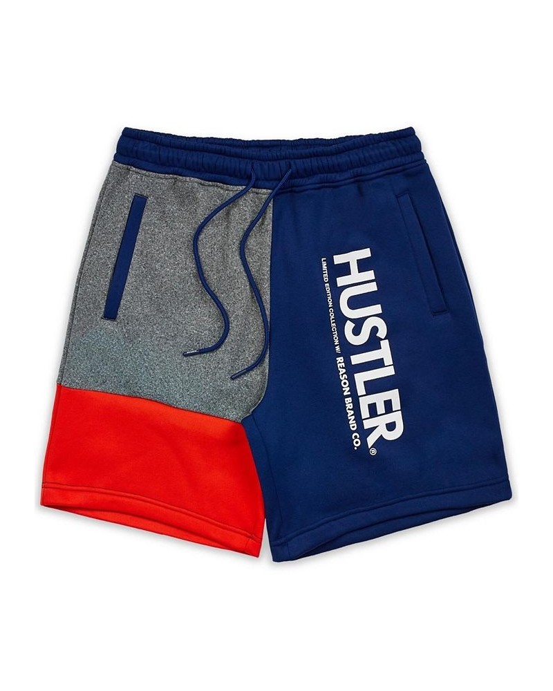 Men's Hustler Color Block Shorts Multi $23.01 Shorts