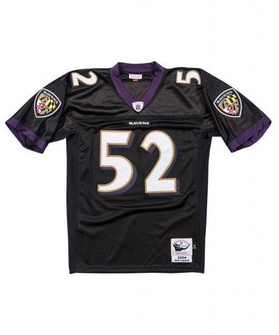 Men's Ray Lewis Baltimore Ravens Replica Throwback Jersey $52.70 Jersey