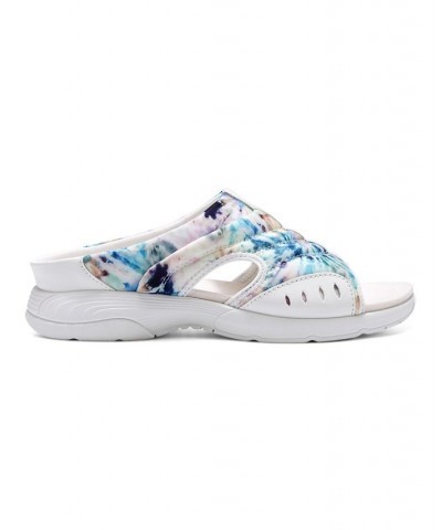 Women's Traciee Square Toe Casual Flat Sandals PD03 $34.50 Shoes