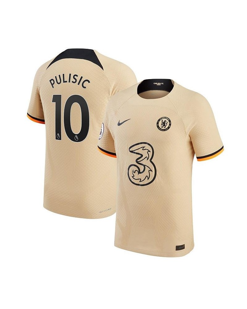 Men's Christian Pulisic Gold Chelsea 2022/23 Third Authentic Player Jersey $58.68 Jersey