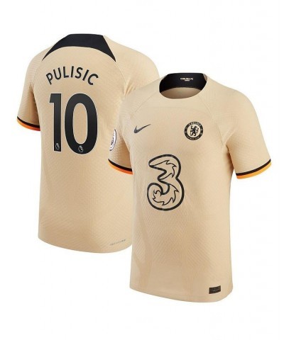 Men's Christian Pulisic Gold Chelsea 2022/23 Third Authentic Player Jersey $58.68 Jersey