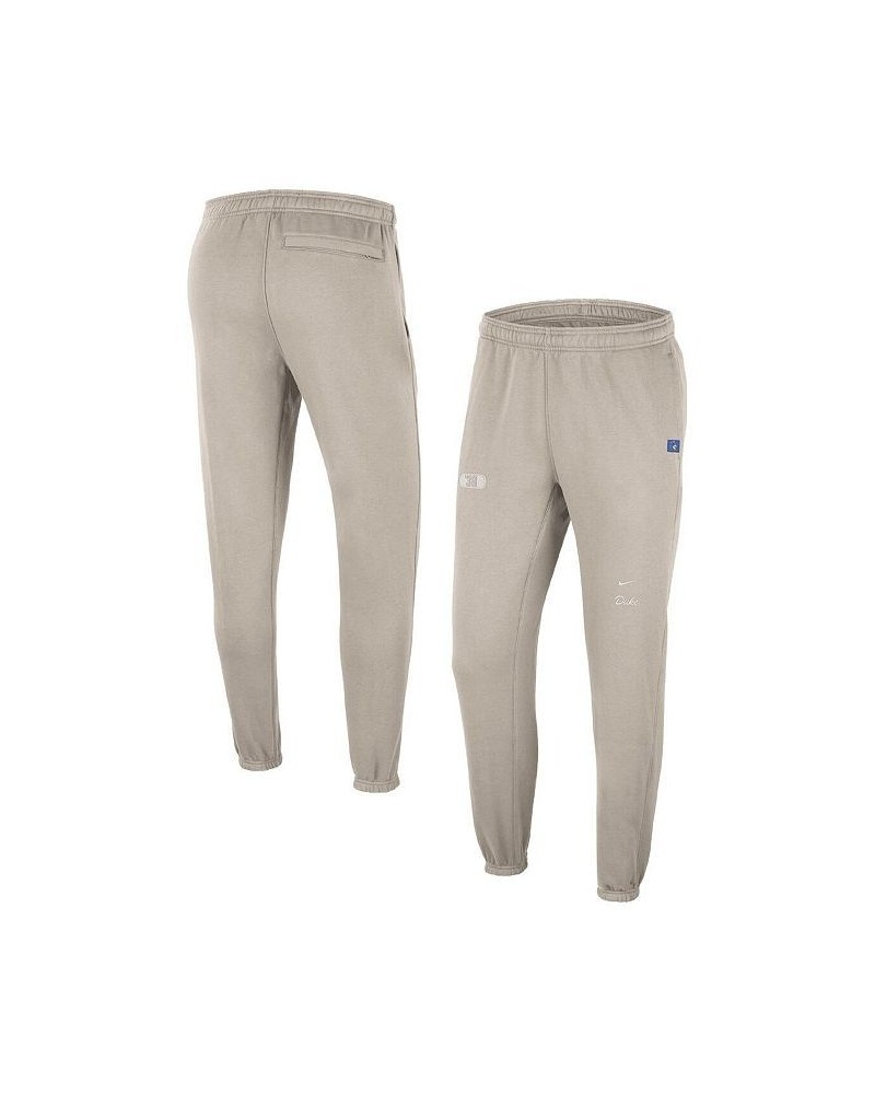 Men's Cream Duke Blue Devils Jogger Pants $30.73 Pants