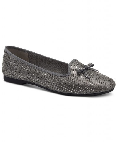 Kimii Evening Deconstructed Loafers Silver $34.19 Shoes