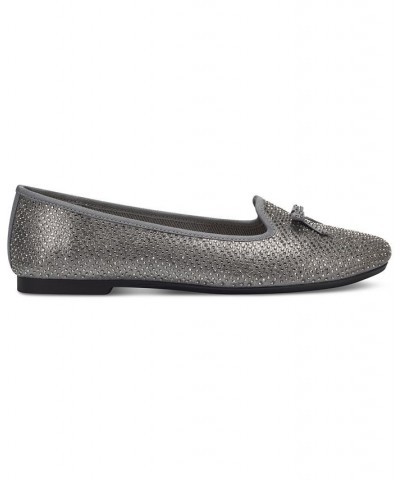 Kimii Evening Deconstructed Loafers Silver $34.19 Shoes