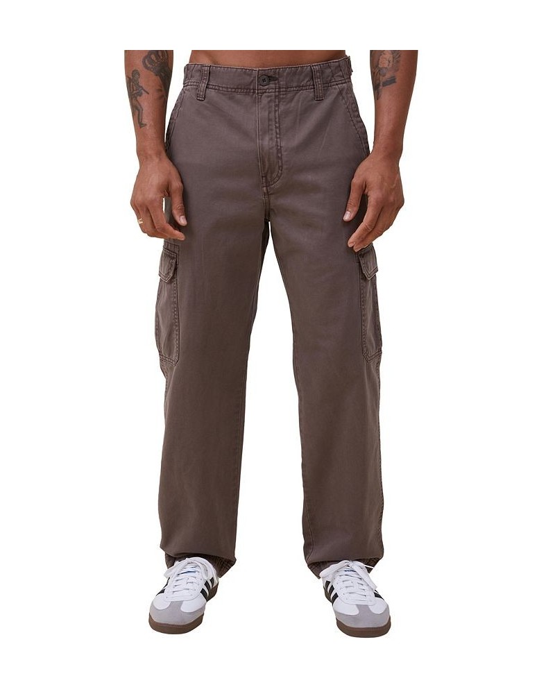 Men's Tactical Cargo Pants Brown $30.80 Pants