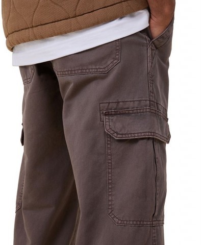 Men's Tactical Cargo Pants Brown $30.80 Pants