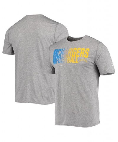 Men's Heathered Gray Los Angeles Chargers Combine Authentic Game On T-shirt $19.59 T-Shirts