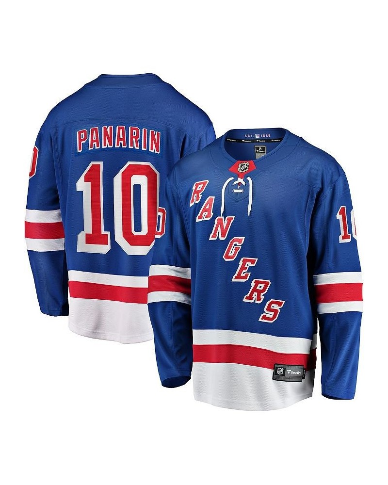 Men's Artemi Panarin Blue New York Rangers Home Premier Breakaway Player Jersey $62.04 Jersey