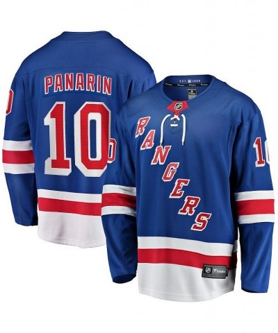 Men's Artemi Panarin Blue New York Rangers Home Premier Breakaway Player Jersey $62.04 Jersey