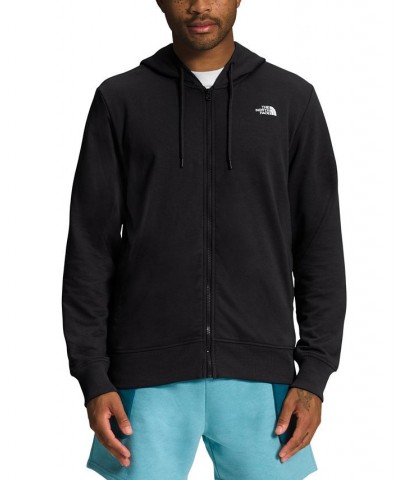 Men's Logo Fleece Full-Zip Hoodie Black $49.50 Sweatshirt