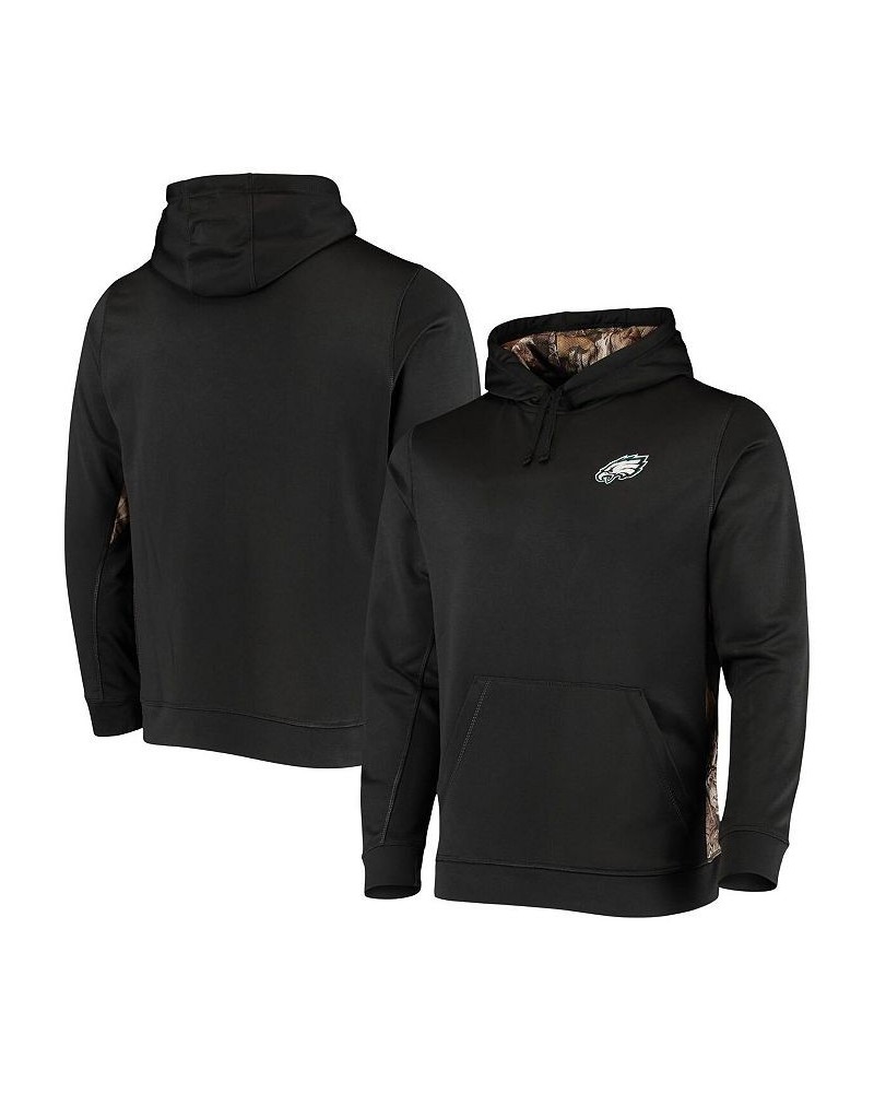 Men's Black, Realtree Camo Philadelphia Eagles Logo Ranger Pullover Hoodie $26.95 Sweatshirt