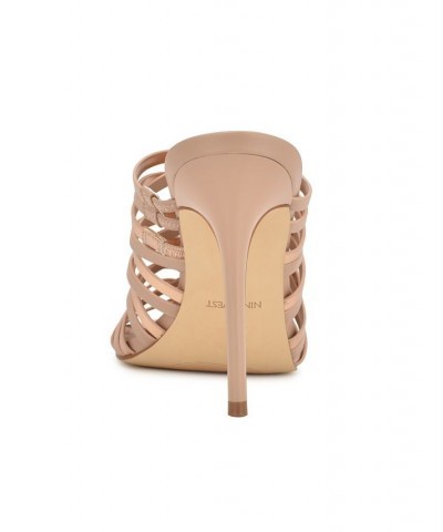 Women's Must Heeled Slide Strappy Dress Sandals Multi $46.87 Shoes