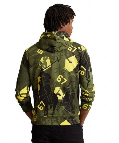 Men's Logo Polo Pony Camo Double-Knit Hoodie Multi $53.40 Sweatshirt