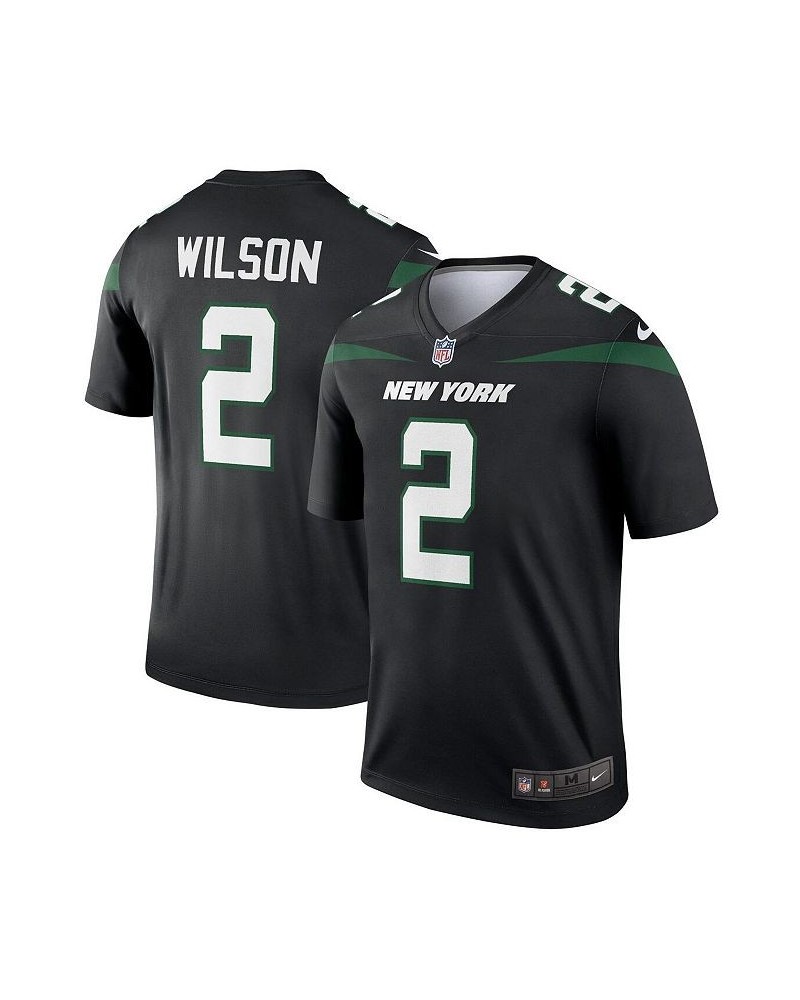 Men's Zach Wilson Black New York Jets Legend Jersey $43.34 Jersey