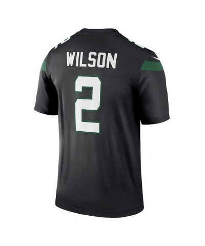 Men's Zach Wilson Black New York Jets Legend Jersey $43.34 Jersey