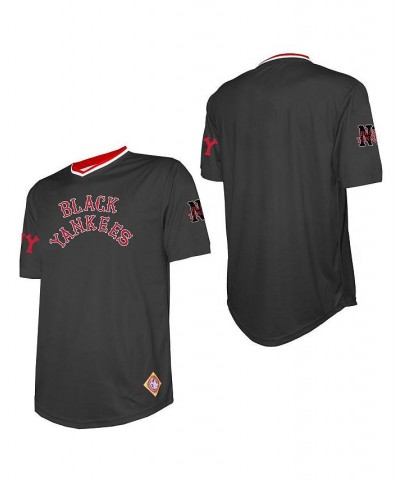 Men's Black Black Yankees Sublimated V-Neck Jersey $22.55 Jersey