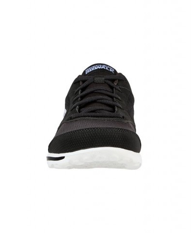 Women's GO WALK Classic Casual Walking Sneakers Black $22.00 Shoes