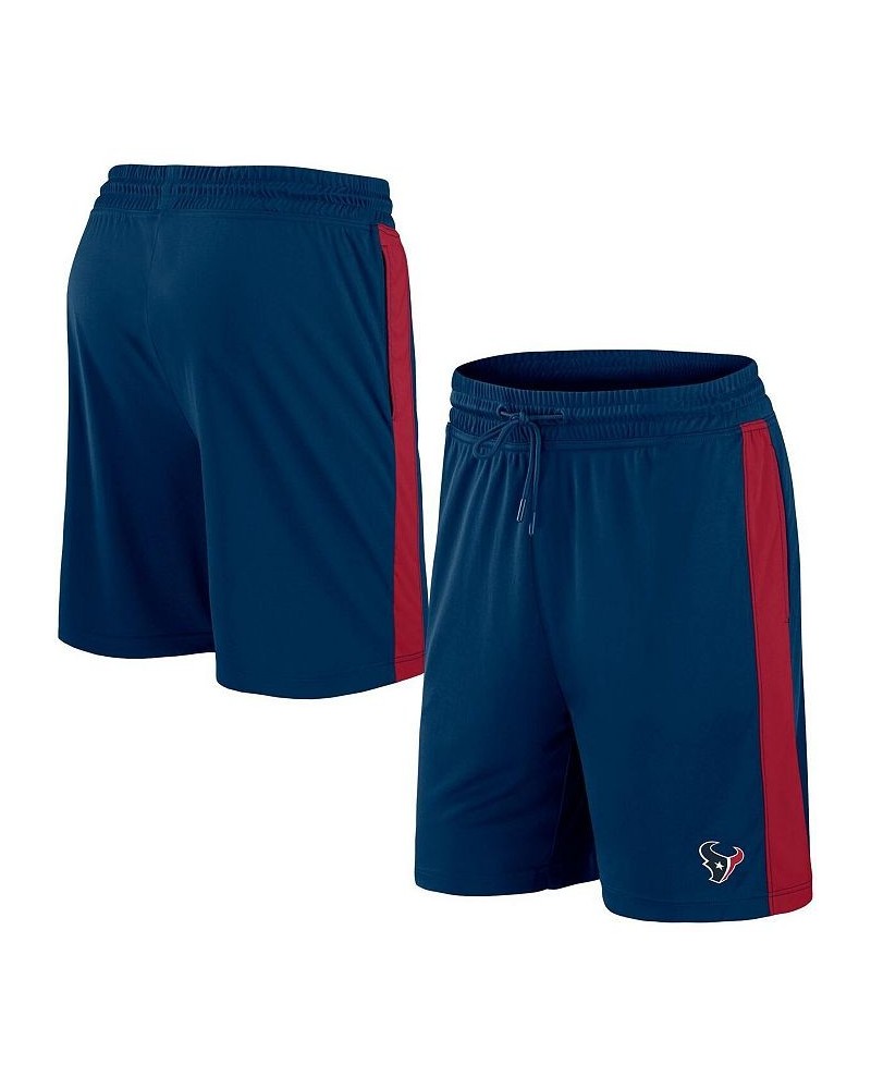 Men's Branded Navy Houston Texans Break It Loose Shorts $17.55 Shorts